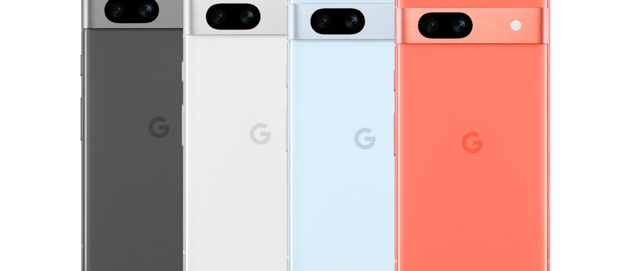 Pixel7a4色の背面